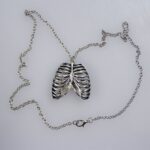 Brustkorb Skelett - Kette