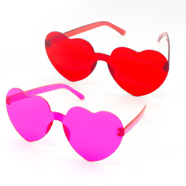 Heart-Shaped Glasses (plastik) – Bild 1