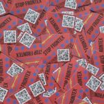 100x "Stop Frontex" Sticker - Antifa Aufkleber - AFA - 161 - FCK NZS - Refugees