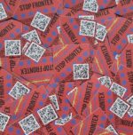 100x "Stop Frontex" Sticker - Antifa Aufkleber - AFA - 161 - FCK NZS - Refugees