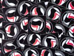 100x "Antifaschistische Aktion" Sticker - Antifaschismus - Antifa Aufkleber 161