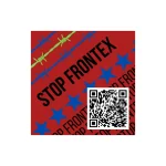 100x "Stop Frontex" Sticker - Antifa Aufkleber - AFA - 161 - FCK NZS - Refugees – Bild 3