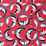 100x "Antifaschistische Aktion" Sticker - Antifaschismus - Antifa Aufkleber 161