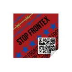 100x "Stop Frontex" Sticker - Antifa Aufkleber - AFA - 161 - FCK NZS - Refugees – Bild 2