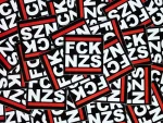 100x "FCK NZS" Sticker - Gegen Nazis - Antifa Aufkleber - Fuck Nazis - Linke 161