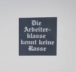 100x "Arbeiterklasse kennt keine Rasse" Sticker - Antifa Aufkleber - Kommunismus – Bild 4