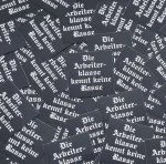 100x "Arbeiterklasse kennt keine Rasse" Sticker - Antifa Aufkleber - Kommunismus – Bild 2
