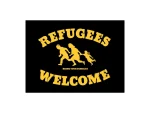 100x "Refugees welcome" Sticker - Aufkleber - Flüchtlinge Willkommen - family – Bild 2