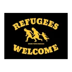 25x "Refugees welcome" Sticker - Aufkleber - Flüchtlinge Willkommen - family