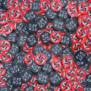 FCK AFD / FCK NZS Einkaufswagenchip - Einkaufswagen Chip - Antifa - 161 - AFA