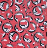 100x "Antifaschistische Aktion" Sticker - Antifaschismus - Antifa Aufkleber 161 – Bild 2