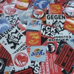 100x Zufällige Sticker - FCK NZS/ AFD - Stickerbombe - Antifa Aufkleber - 161 – Bild 4
