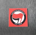 100x "Antifaschistische Aktion" Sticker - Antifaschismus - Antifa Aufkleber 161 – Bild 5