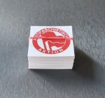 100x "Antifaschistische Aktion" Sticker - Antifaschismus - 161 Antifa Aufkleber – Bild 4