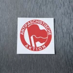 100x "Antifaschistische Aktion" Sticker - Antifaschismus - 161 Antifa Aufkleber – Bild 5