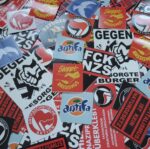 100x Zufällige Sticker + FCK NZS/ AFD Chip - 161 Stickerbombe - Antifa Aufkleber – Bild 4