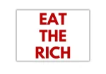100x "Eat The Rich" Sticker Mischung - Antifa Aufkleber - 161 - AFA - Soli – Bild 4