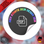 1000x Custom Sticker - Sticker designen - Eigene Aufkleber - DIY - drucken
