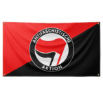 Antifaschistische Aktion - Flagge 120x180 cm