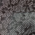 100x "Fuck The System" Sticker - Antifa Aufkleber - Kommunismus - 161 AFA - Soli