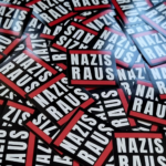100x "Nazis Raus" Sticker - Gegen Nazis - Antifa Aufkleber - fck nzs - Linke 161 – Bild 2