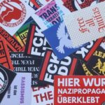 Sticker Probe Mischung - FCK NZS - Stickerbombe - Antifa Aufkleber - Refugees