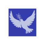 100× Friedenstaube Sticker - Frieden - Taube Aufkleber - Friedens Taube - Peace – Bild 3