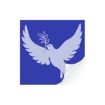 25× Friedenstaube Sticker - Frieden - Taube Aufkleber - Friedens Taube - Peace – Bild 5