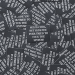 100x "Fuck The System" Sticker - Antifa Aufkleber - Kommunismus - 161 AFA - Soli