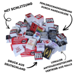 2.500x Zufällige Sticker - Stickerbombe - Antifa Aufkleber - FCK NZS - Refugees – Bild 2